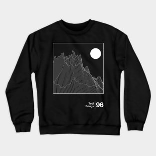 Tool - Eulogy / Minimal Style Graphic Artwork Design Crewneck Sweatshirt